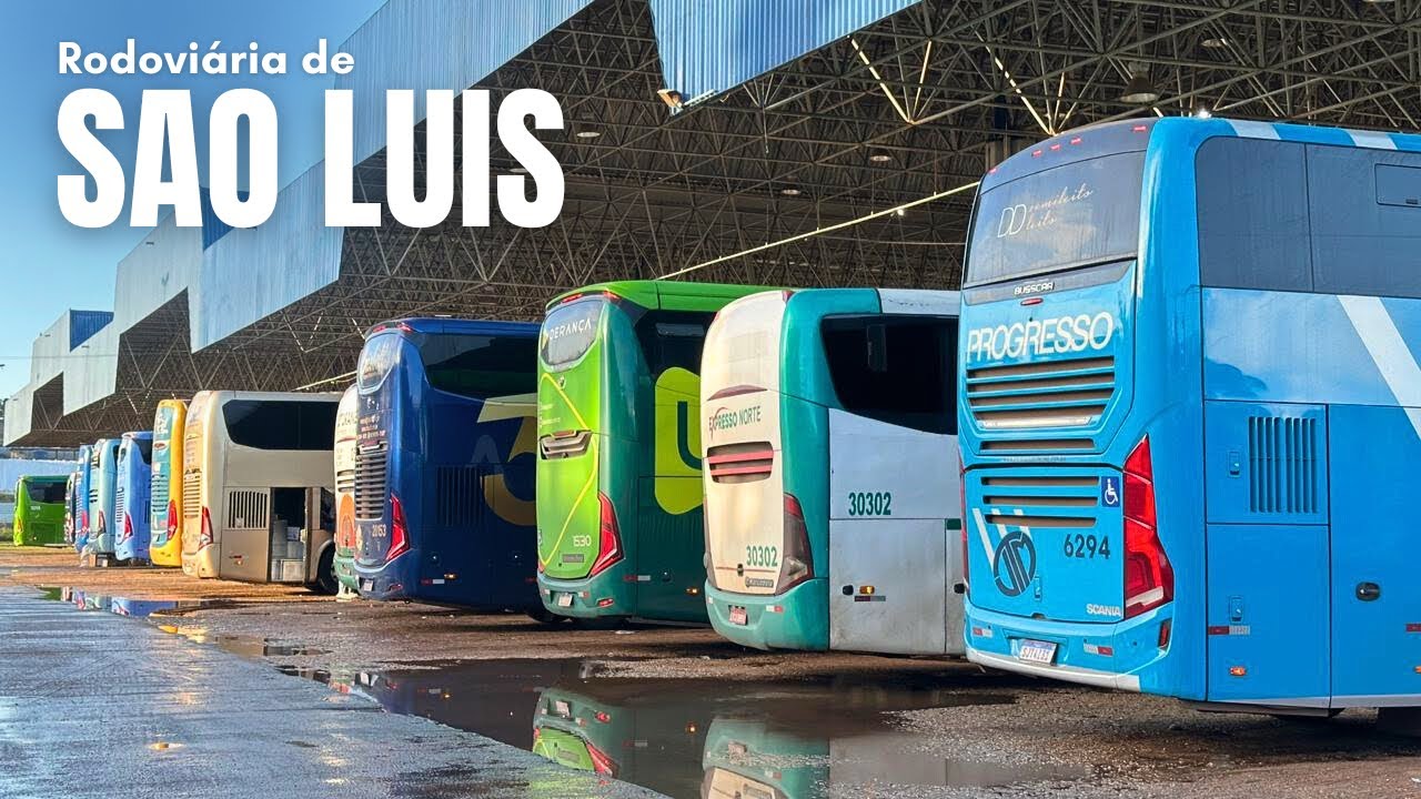 Rodoviária de São Luís-MA #2 | Movimentação de ônibus | Guanabara, Progresso, Liderança e mais.