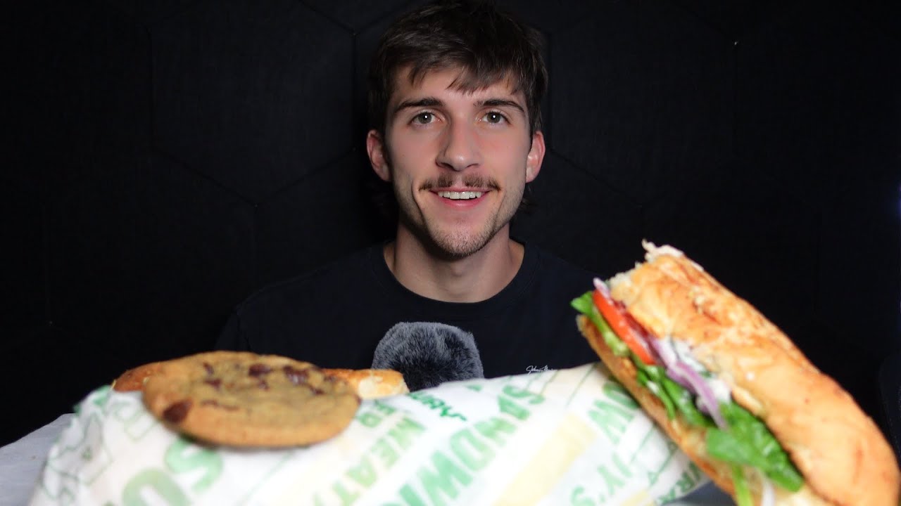 ASMR Subway Mukbang | Звуки еды в пятницу вечером для релаксации и расслабления