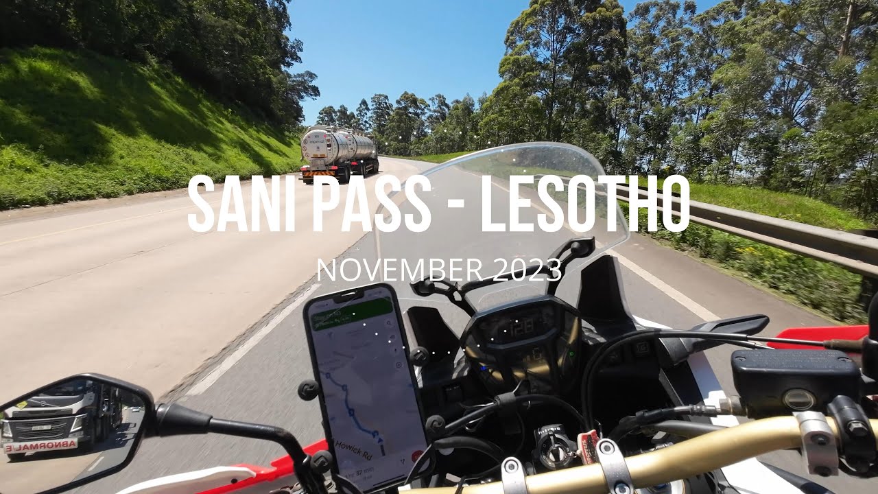 Adventure Bikes Sani Pass South Africa. Africa Twin. Nov 2023