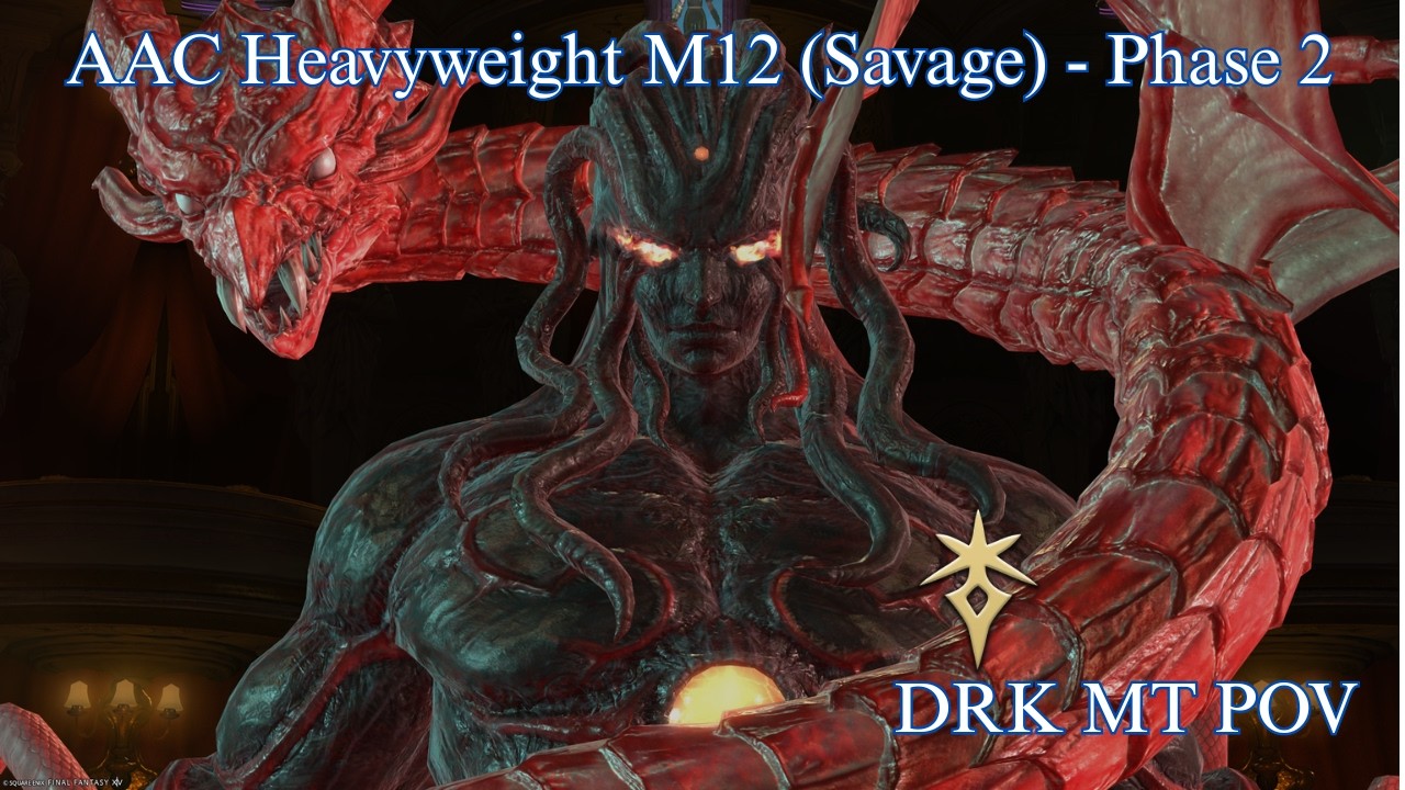 FFXIV | M12S - Phase 2 | DRK MT POV | game8