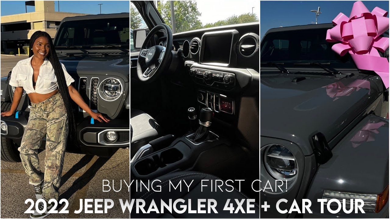 BUYING MY DREAM CAR | 2022 JEEP WRANGLER 4XE | NEW CAR VLOG |  | CAR TOUR | KENSTHETIC