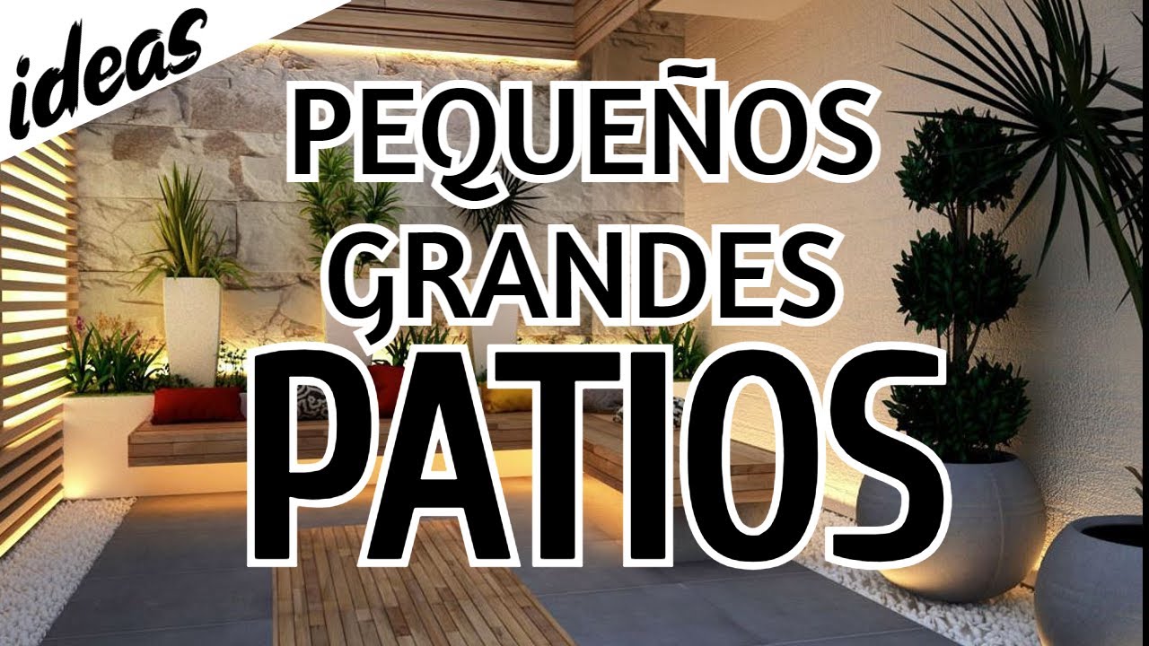 IDEAS PARA DECORAR PATIOS PEQUEÑOS Y BONITOS | En Casa con La Tía Milly