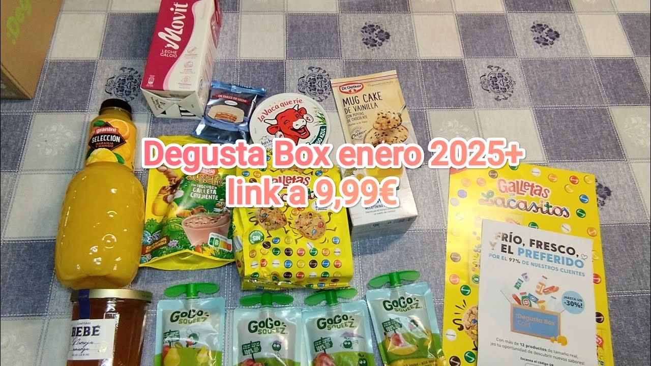 Degusta Box enero 2025+ link a 9,99€