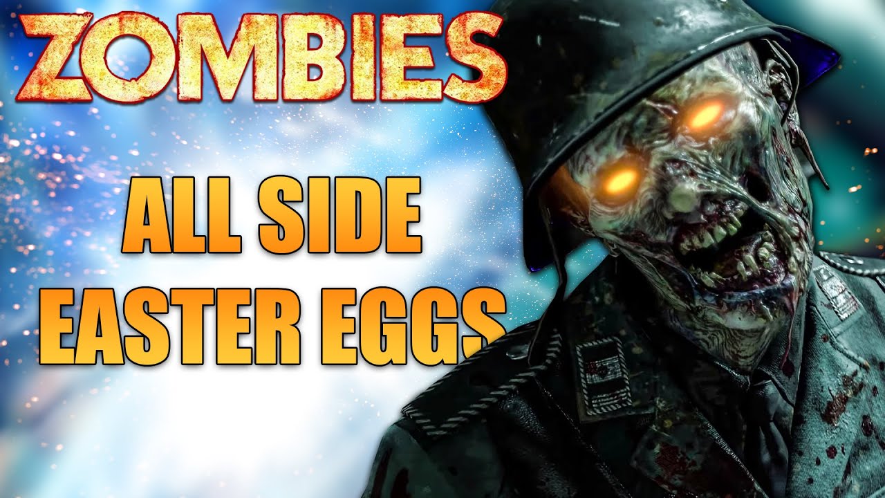ALL Known Side Easter Eggs in Die Maschine | Cold War Zombies