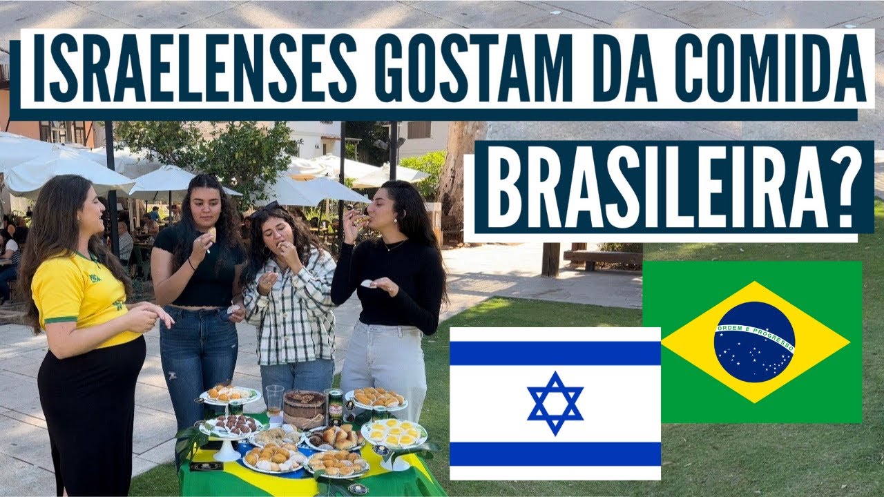 COMIDA BRASILEIRA EM ISRAEL! Será que vai fazer sucesso?