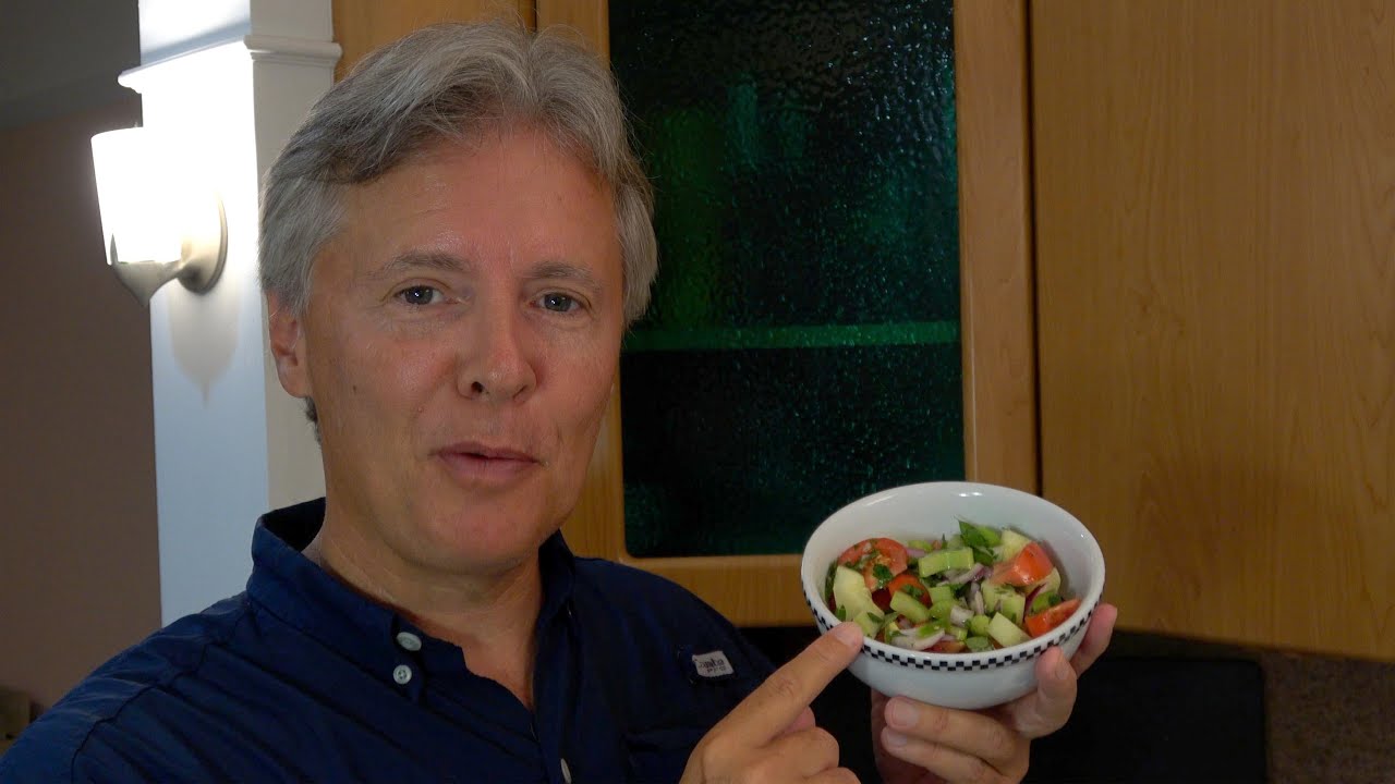 Spicy Summer Salad -- Easy Recipe -- StepByStepChef.com