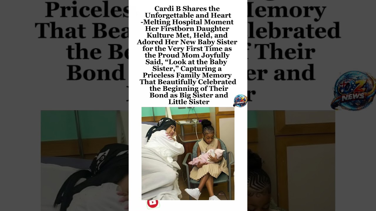 Big Sister Love!  #cardib #kulture #baby #love #shorts #trending