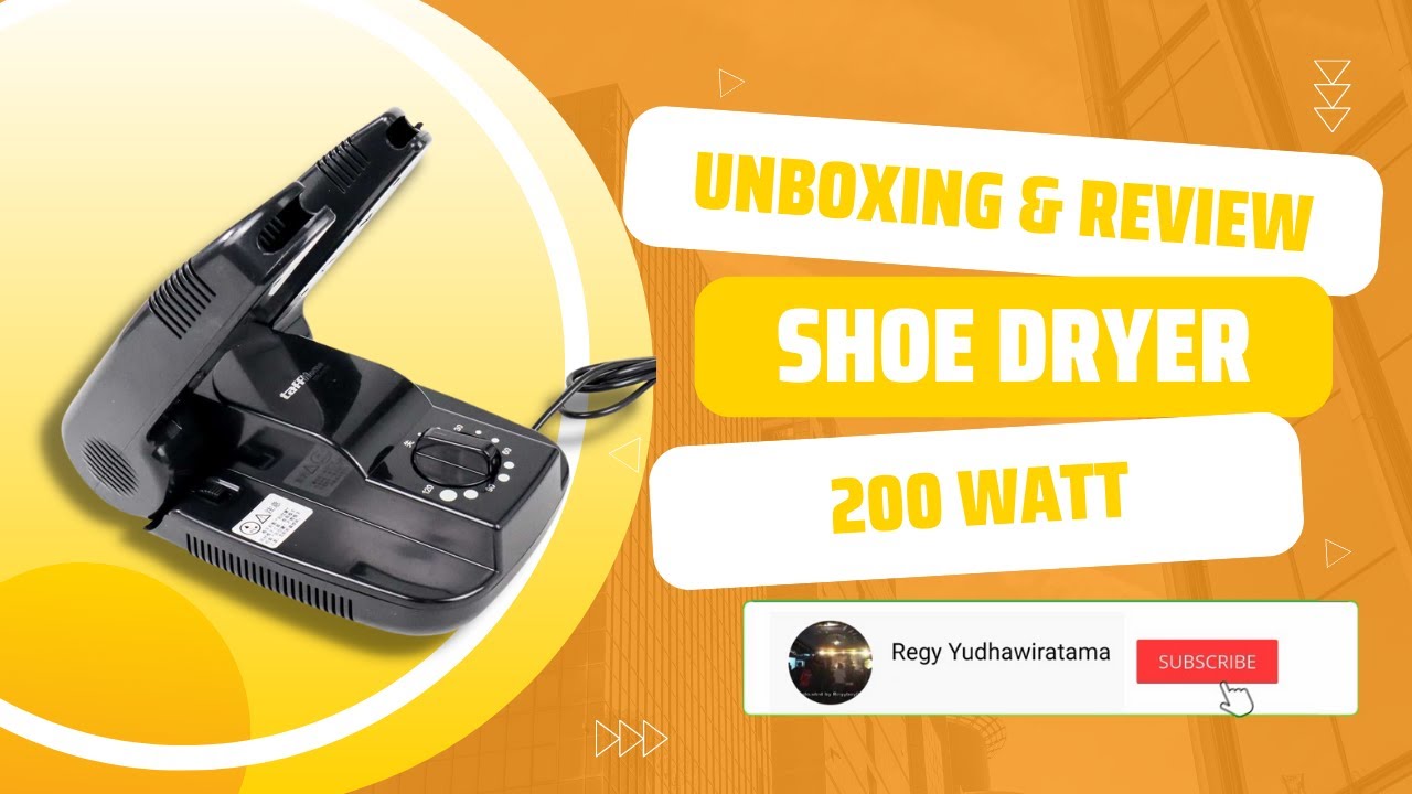 Unboxing & Review Shoe Dryer 200 Watt