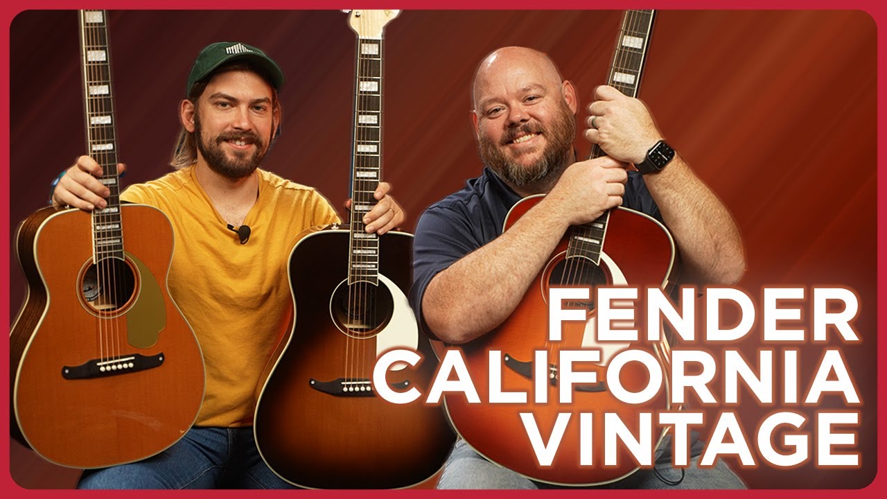 The New Fender California Vintage Series! A TOTAL VIBE