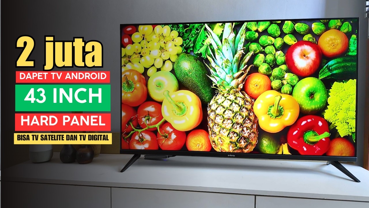 Infinix 43X5: TV 43 inch Murah! Tapi Ada 