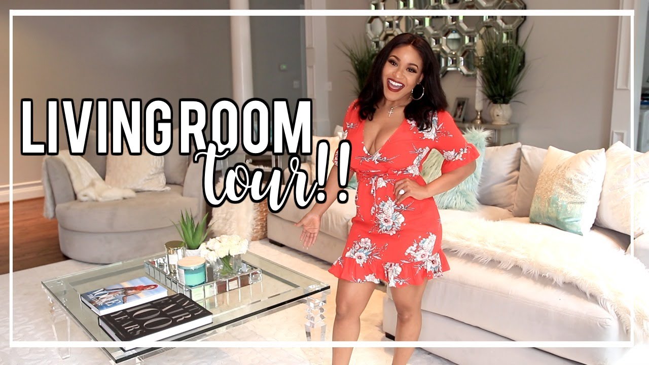 2019 Living Room Tour + Spring Inspiration #HouseToHome | NitraaB