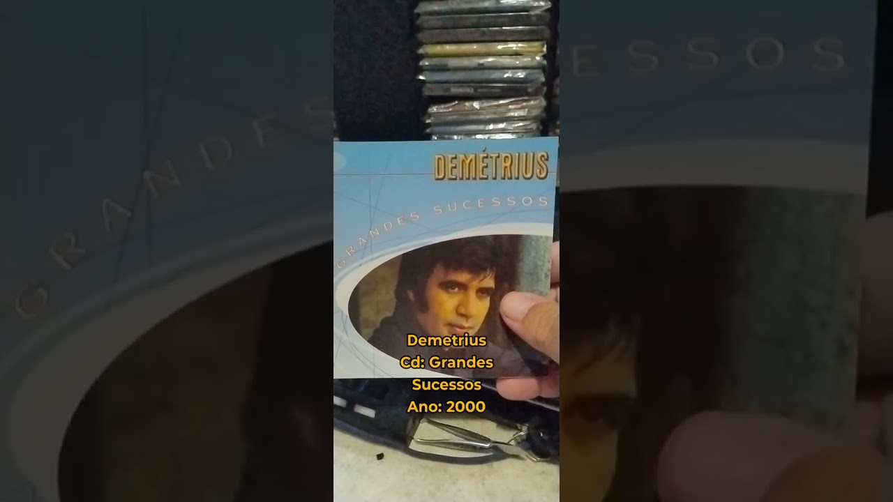 Cd Demetrius de 2000 Grandes Sucessos #demetrius #colecaocarlosgadelha #colecionadores #CD 