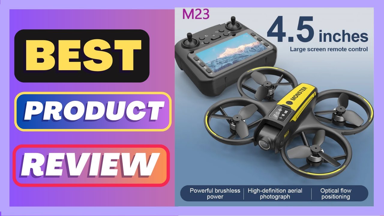 Best New 2025 M23 Drone Professional 4K Dual Lens with Screen