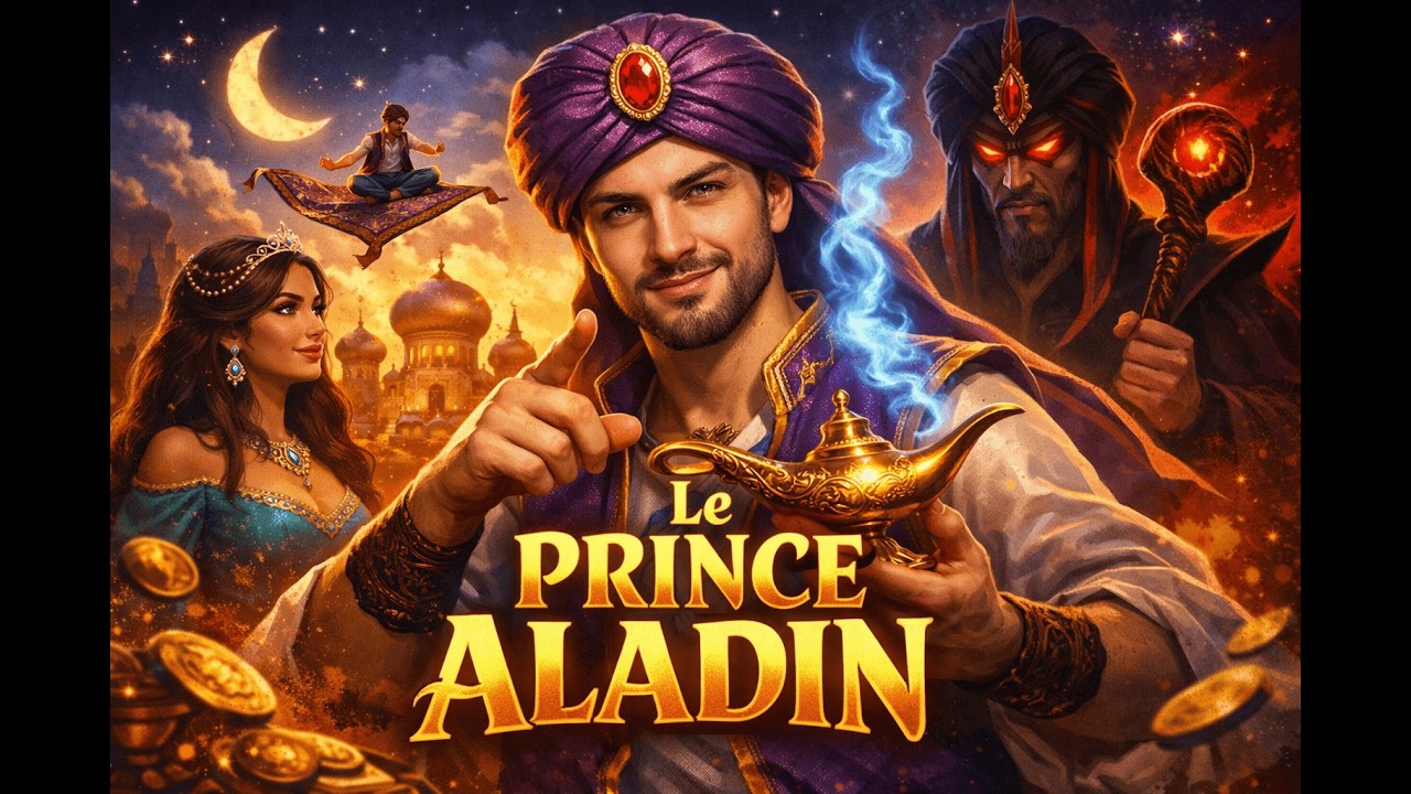 Cover Le prince Aladin Black M