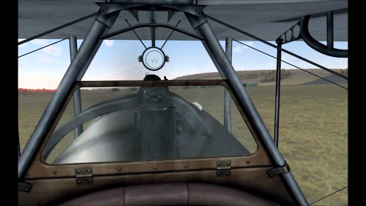 Rise of Flight - Nieuport 17 Landing.