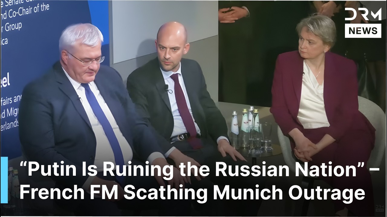 Munich Conference 2026: France Reaffirms Commitment To Ukrainian Defence | DRM News | AC1F