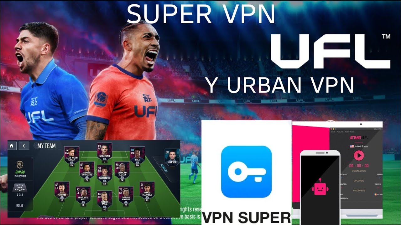 UFL MOBILE 2026 CON ESTOS DOS VPN PODRÁS JUGAR SU BETA 😎😀