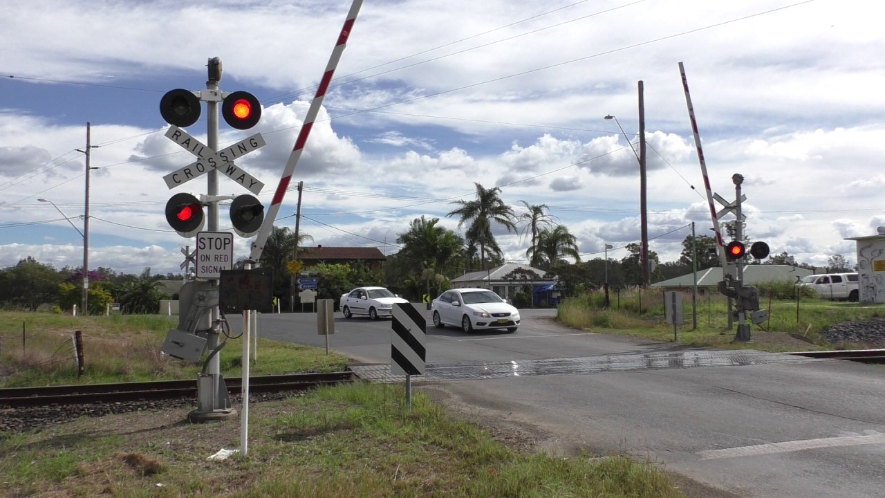 Level Crossing, Kempsey NSW, Australia.