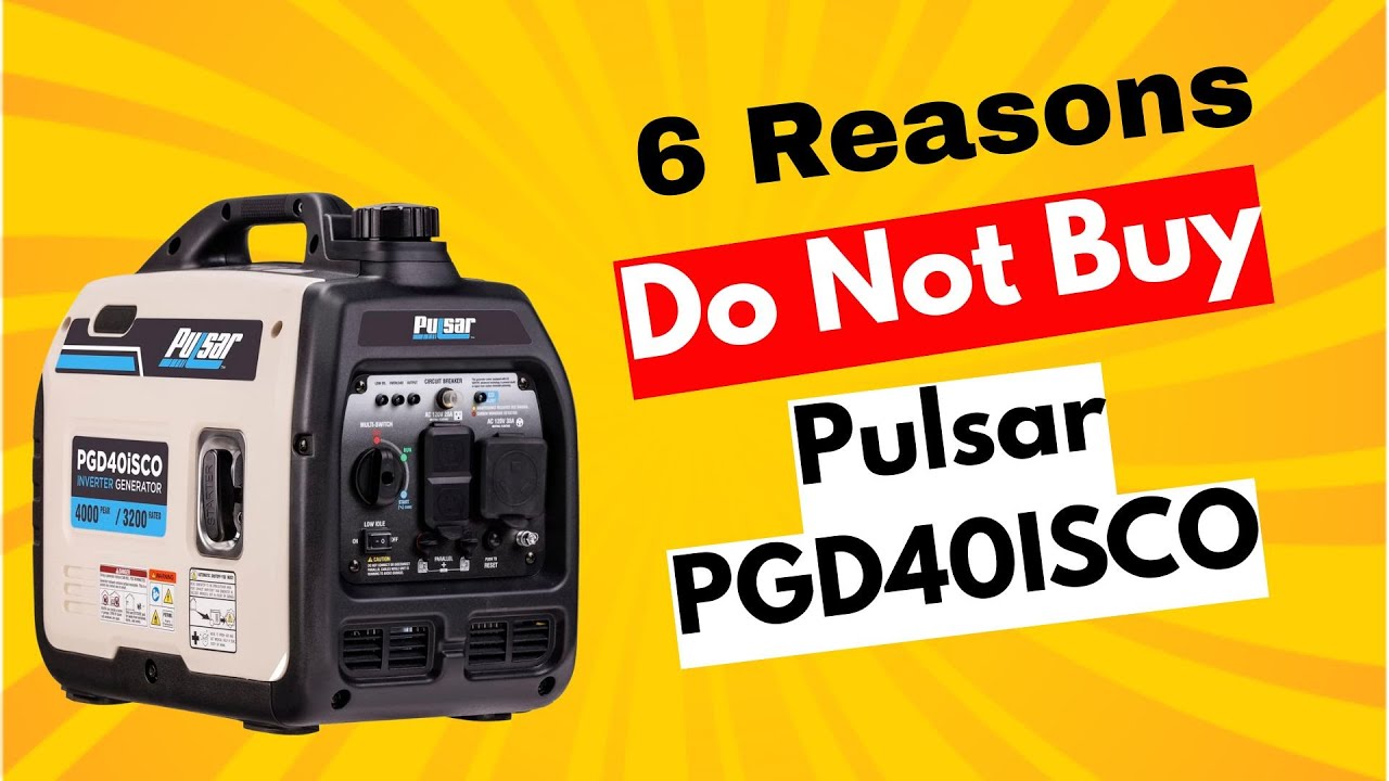 Pulsar PGD40ISCO Review &ndash; Quiet Generator With BIG Problems | Brutal Reviews