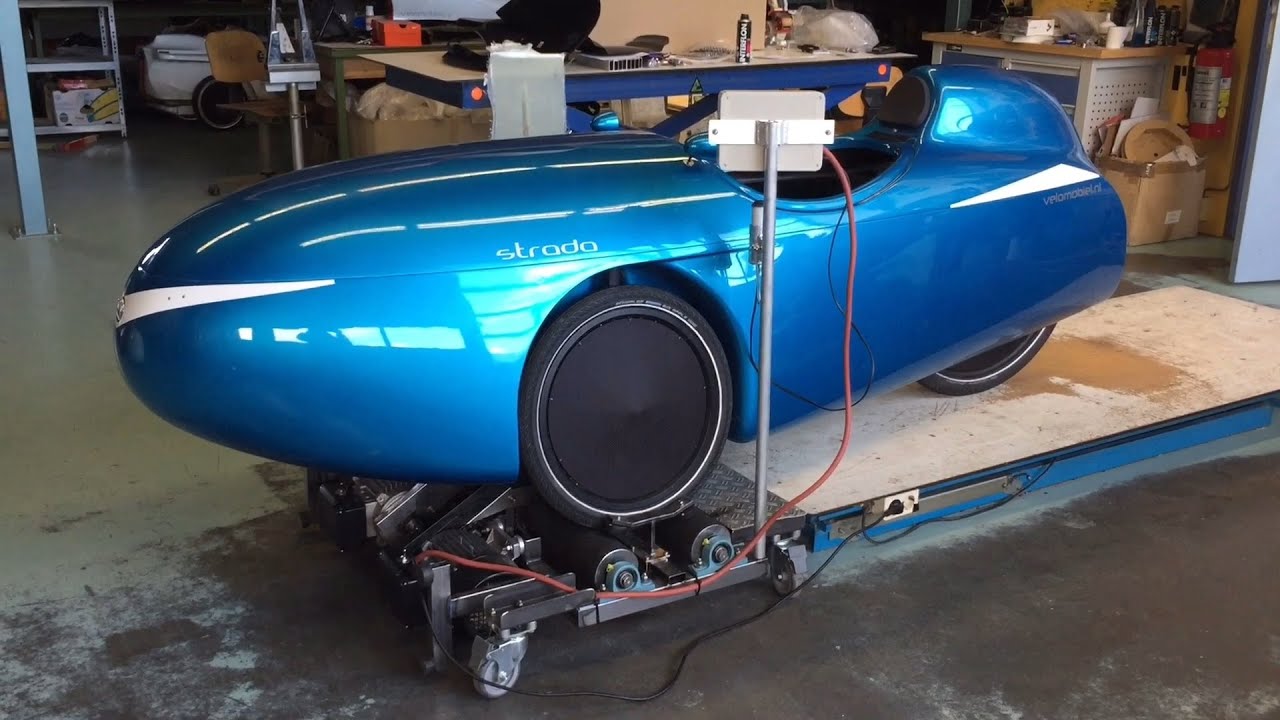 Brake test bench by Velomobiel.nl