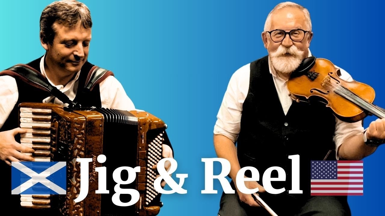 Banks of the Allan / Waiting for the Federals - Accordion & Fiddle Music - Jig & Reel