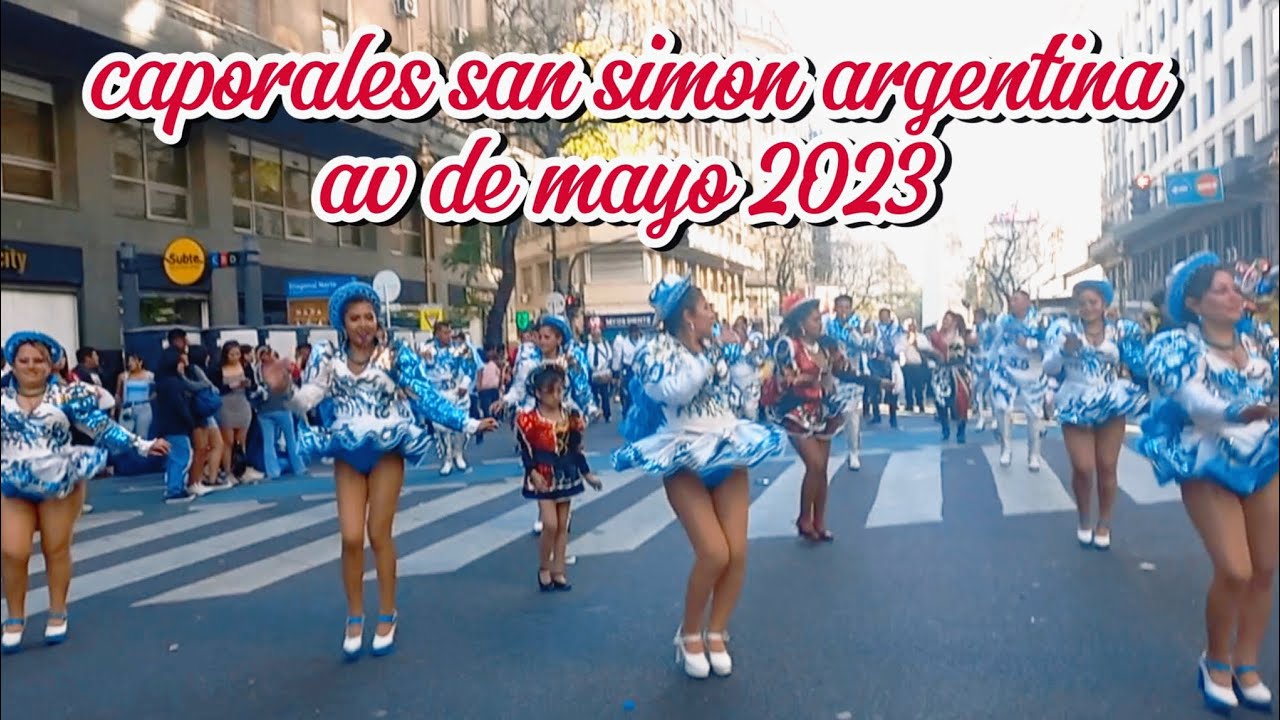 Caporales san simón argentina       avenida de mayo 2023   P3
