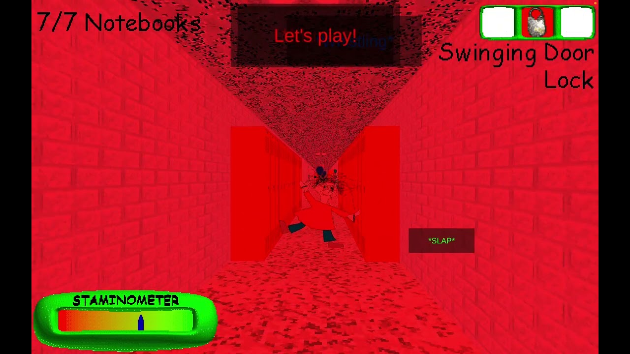 Attempting to beat Party Mode in Baldi's Basics