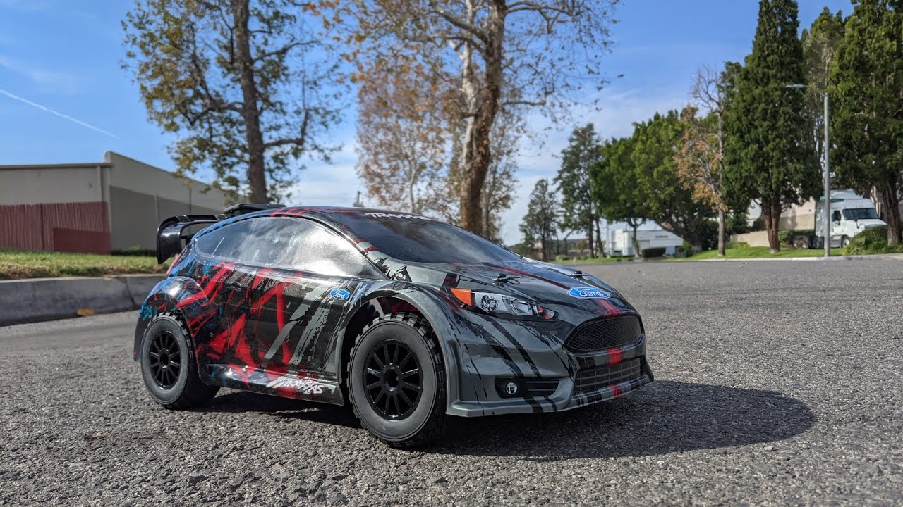 Traxxas Fiesta ST Rally Stage 2 Top Speed Run - Got the Speed but Smoked the Motor😝1st puff at 2:42💨