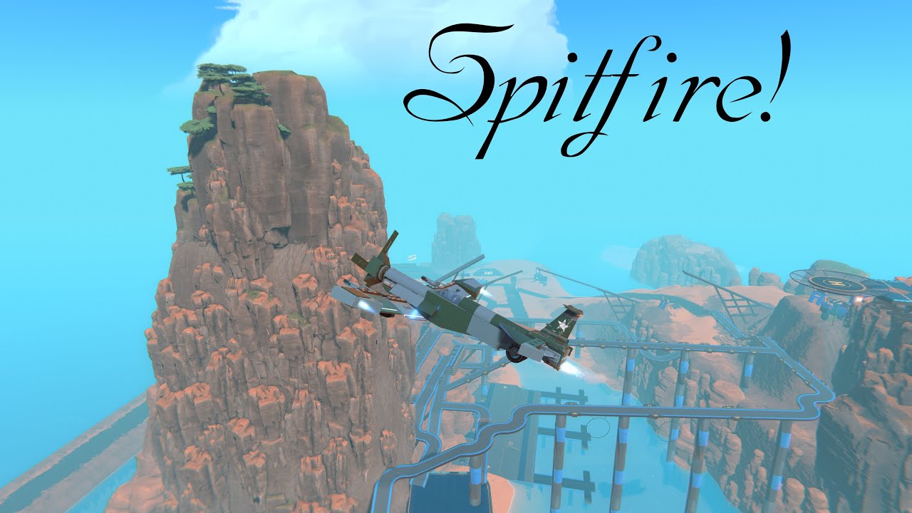 Building a Spitfire in Trailmakers!