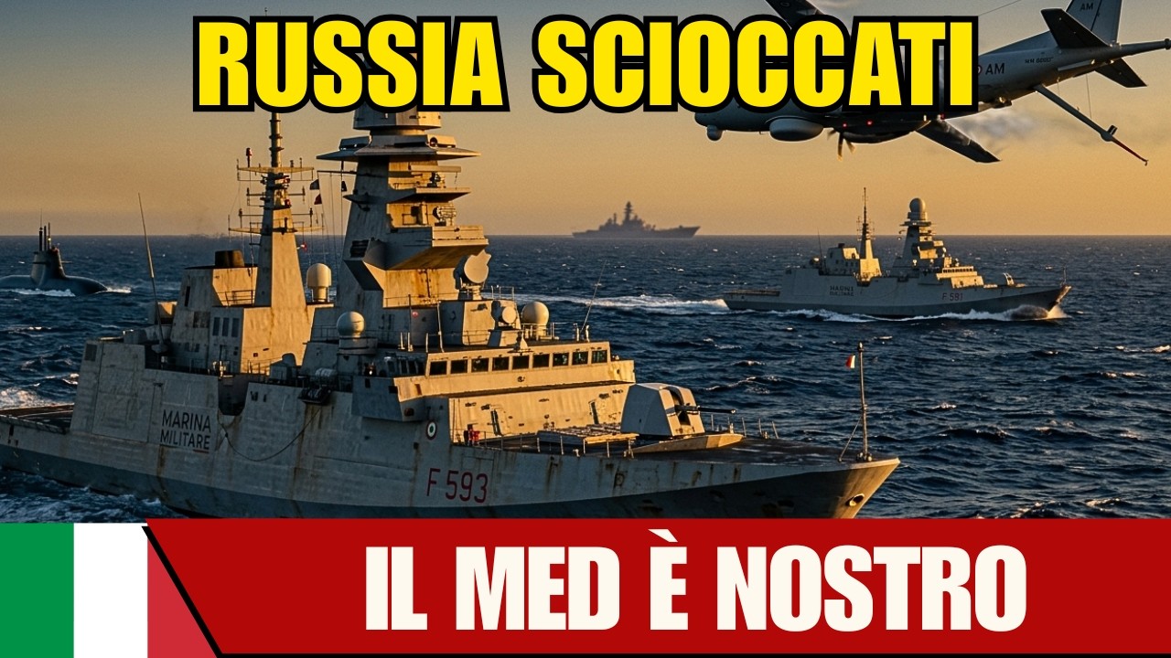 RUSSIA SCIOCCATA: Perch&eacute; il Mediterraneo &egrave; ora impenetrabile grazie all'Italia!