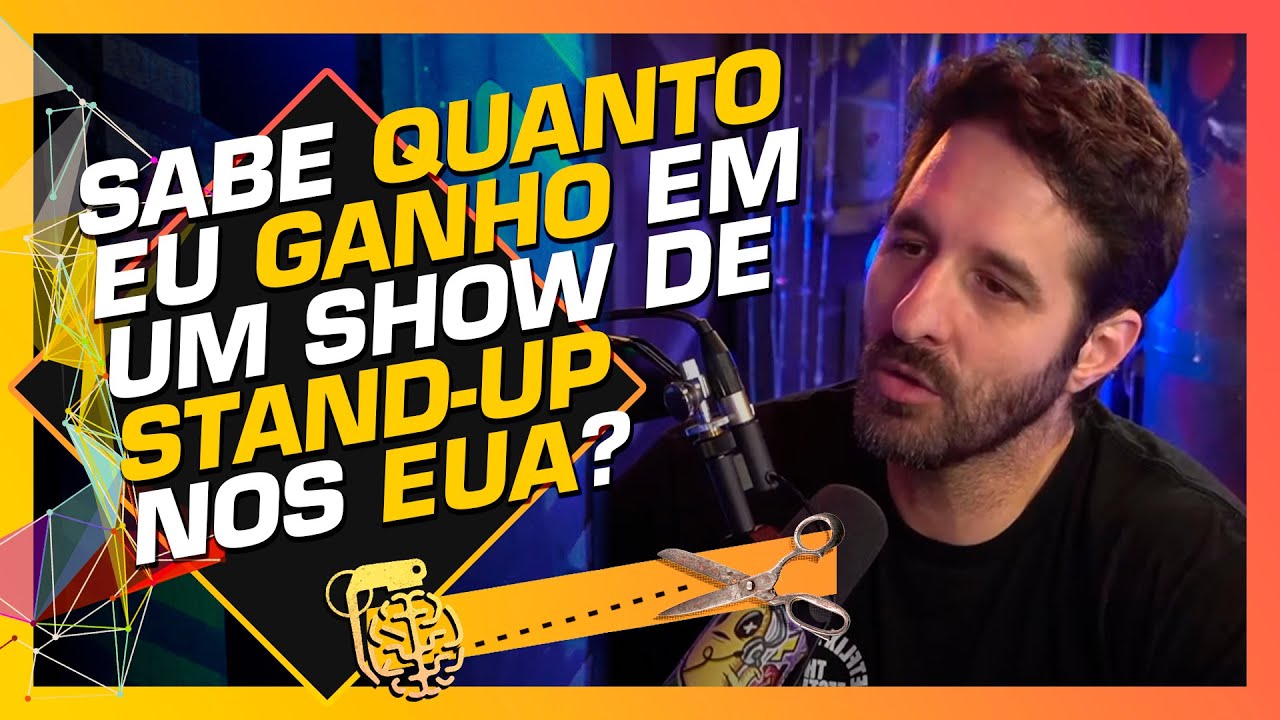 TRABALHANDO COM AS LENDAS DA COMÉDIA NOS EUA - RAFINHA BASTOS