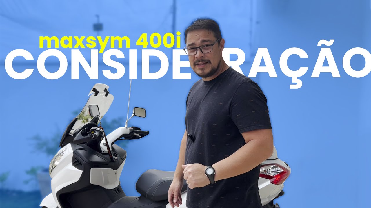 Minhas CONSIDERAÇÕES sobre a Maxsym 400i - Pontos surpreendentes