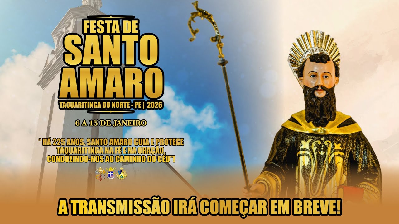 Festa de Santo Amaro 2026 - Missa de Encerramento