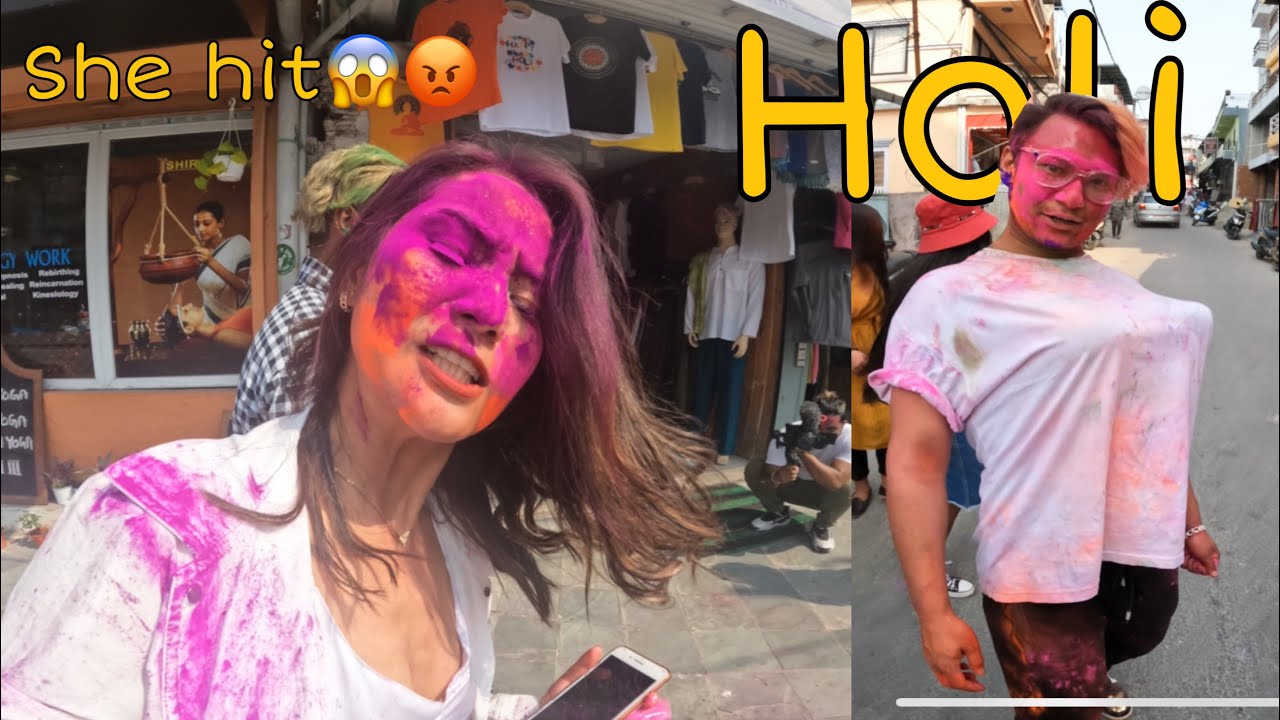 Holi kanda😱😱kti jiskauda pitai khaiyo😤😤