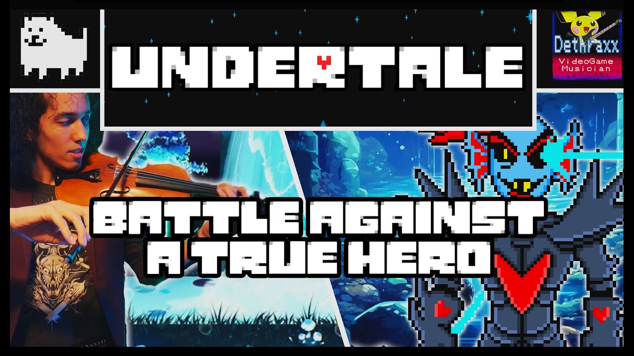 Undertale: Battle Against a True Hero | Metal Guitar Remix Cover by Dethraxx