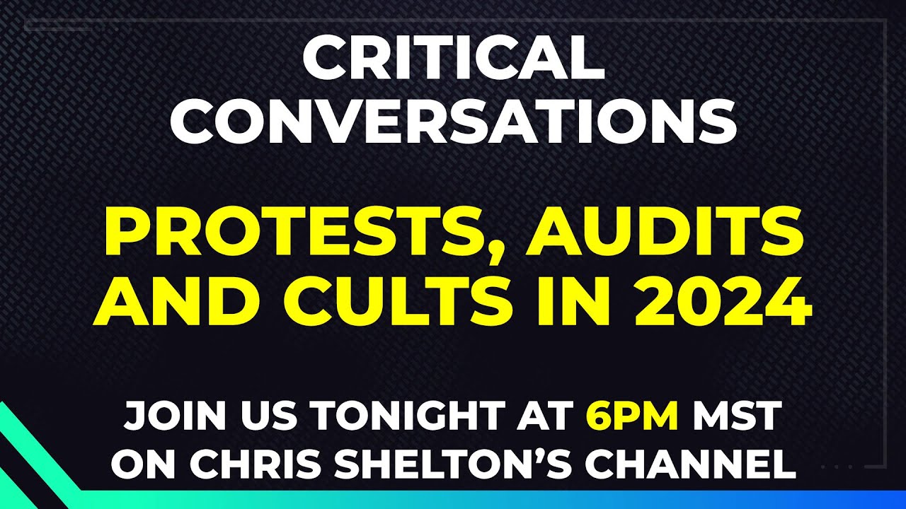 Critical Conversations 01.12.24 - Protests, Audits and Cults in 2024