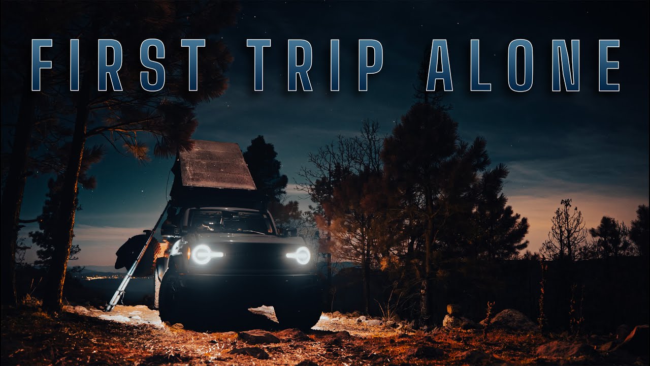 My First Solo Overland Trip in a 2023 Ford Bronco | Cinder Hills Flagstaff