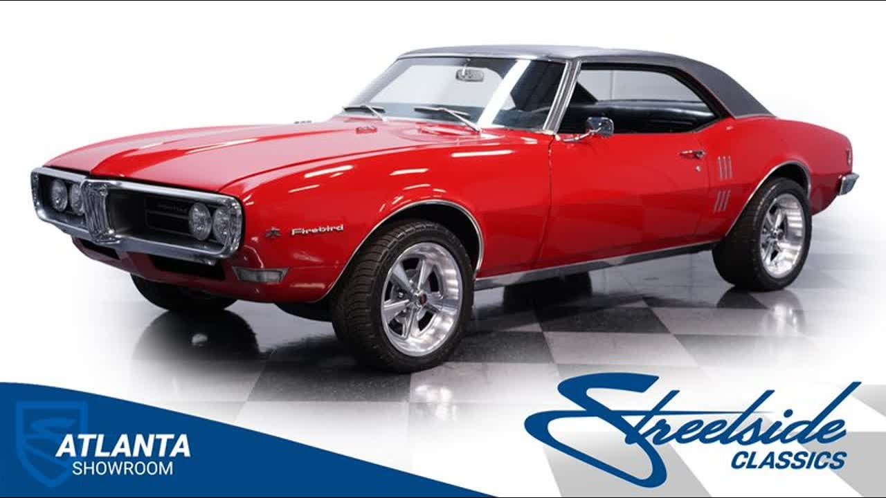1968 Pontiac Firebird  8911-ATL for sale | Charlotte, Atlanta, Dallas, Tampa, Phoenix, Nashvill...