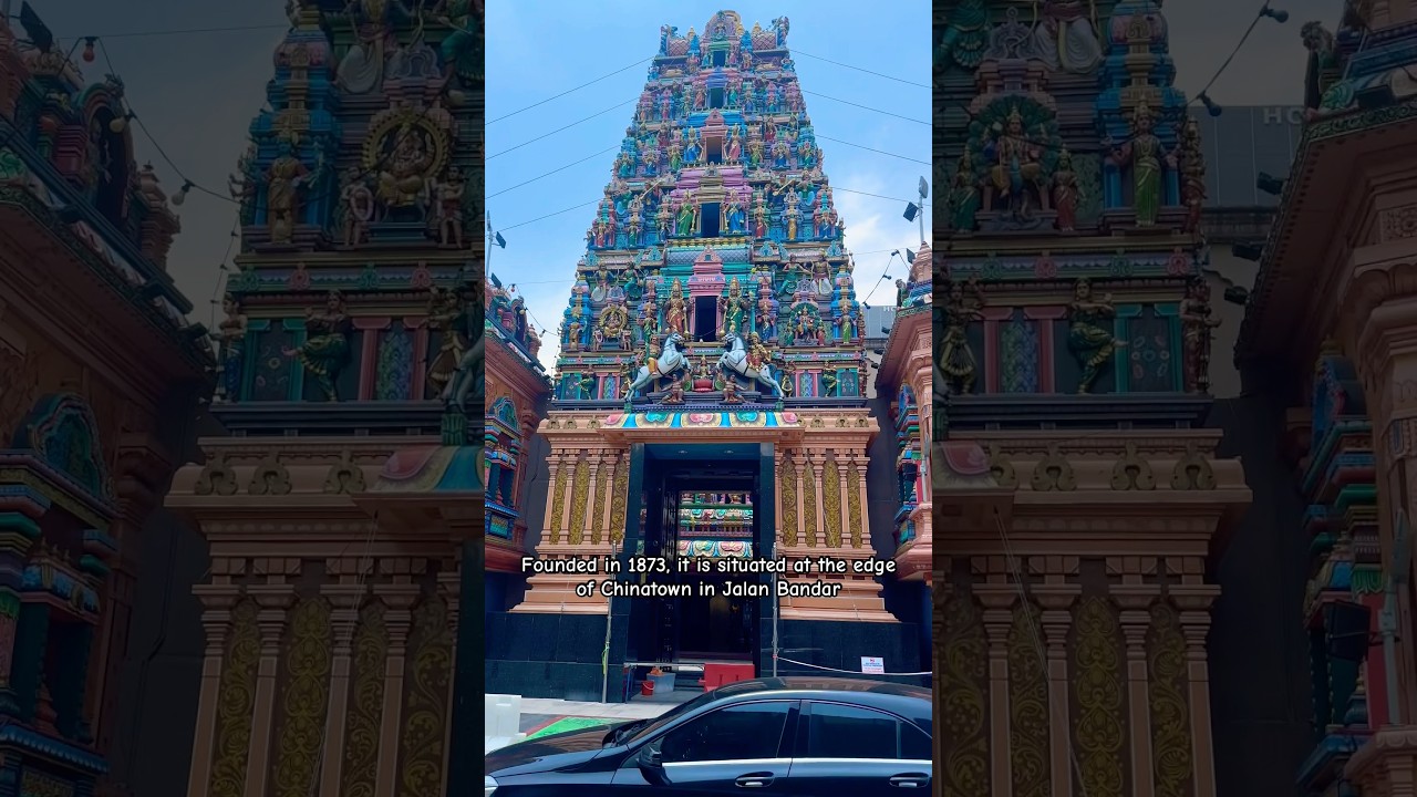 Sri Mahamariamman #temple in #Kuala Lumpur #Malaysia #kualalumpurtravel #travel #ytshorts #shorts