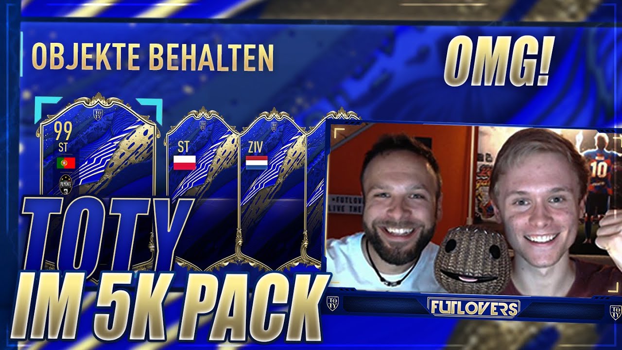 FIFA 20: OMG!😍 ICH ZIEHE EINEN 99er TOTY IM 5K PACK!🔥 Heftiges Packluck geht weiter! | BEST OF