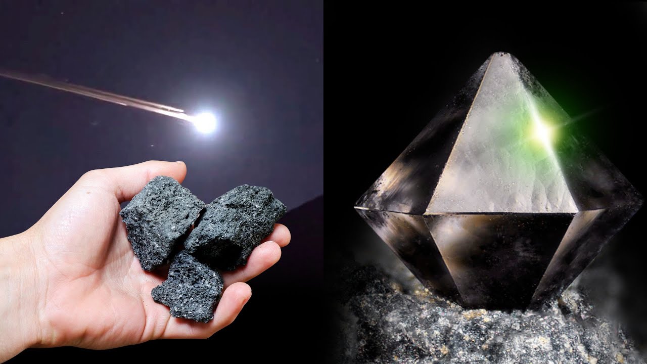 Así es como los meteoritos pueden traer diamantes negros del Espacio