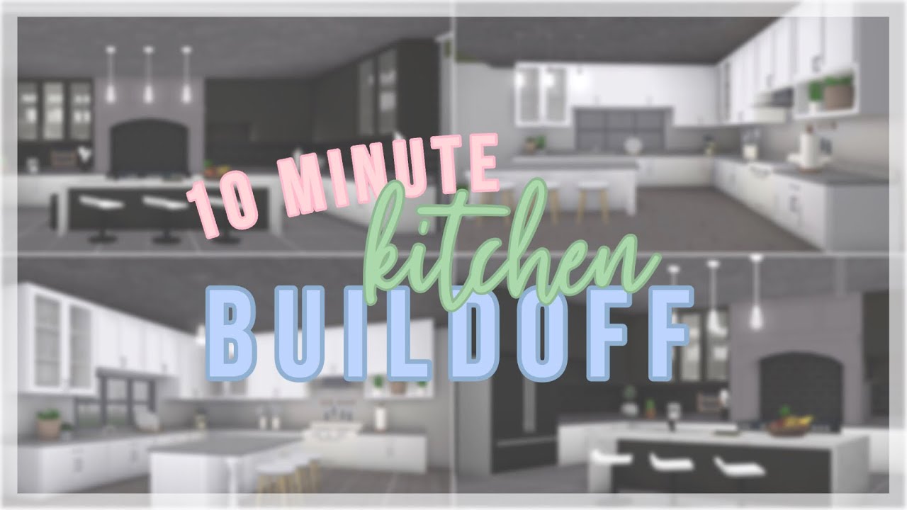 Bloxburg | 10 Minute Kitchen Build-Off