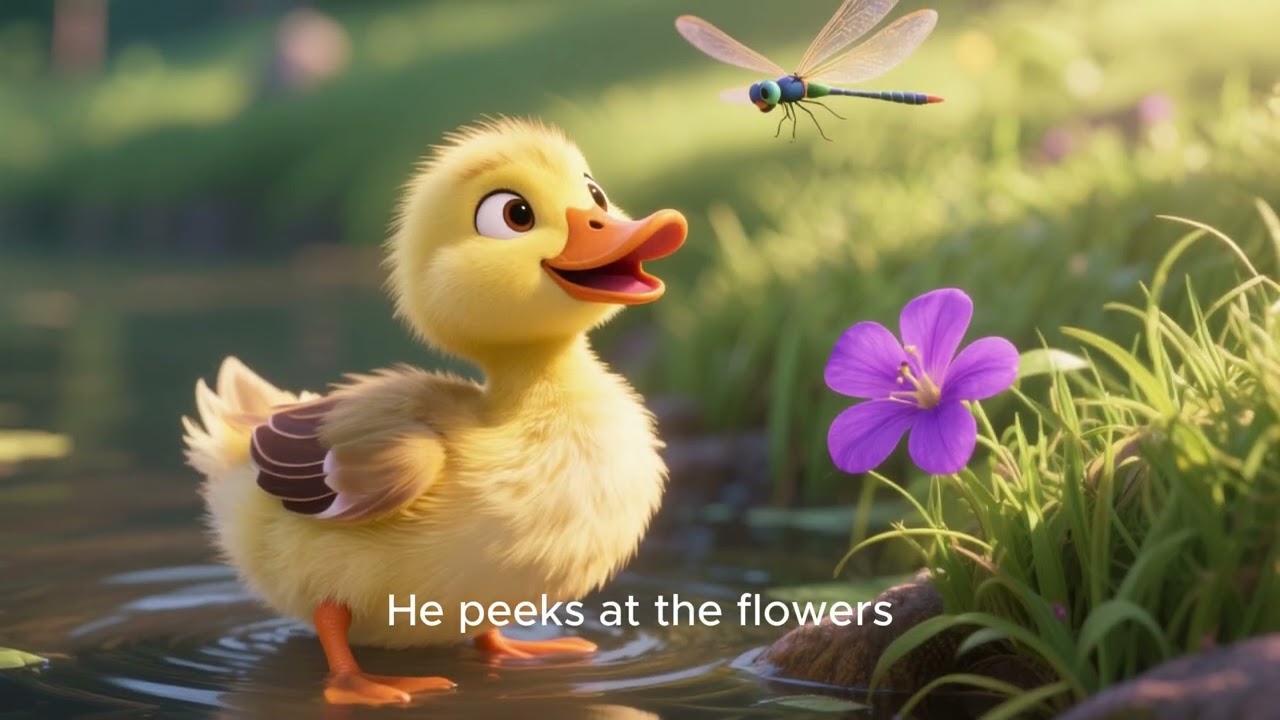 Little Duck Learns to Swim and a Lesson in Health