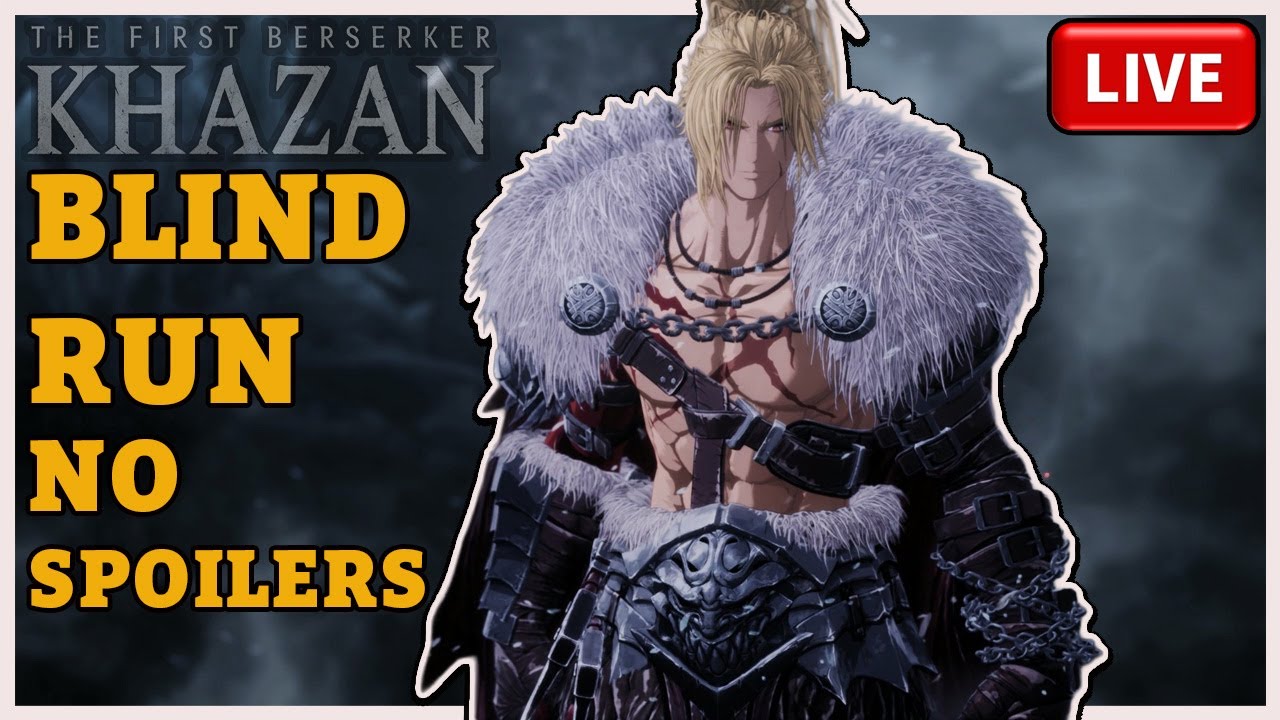 Spider Down! Moving Forward in First Berserker: Khazan (Blind Expert Run)  (Vertical)