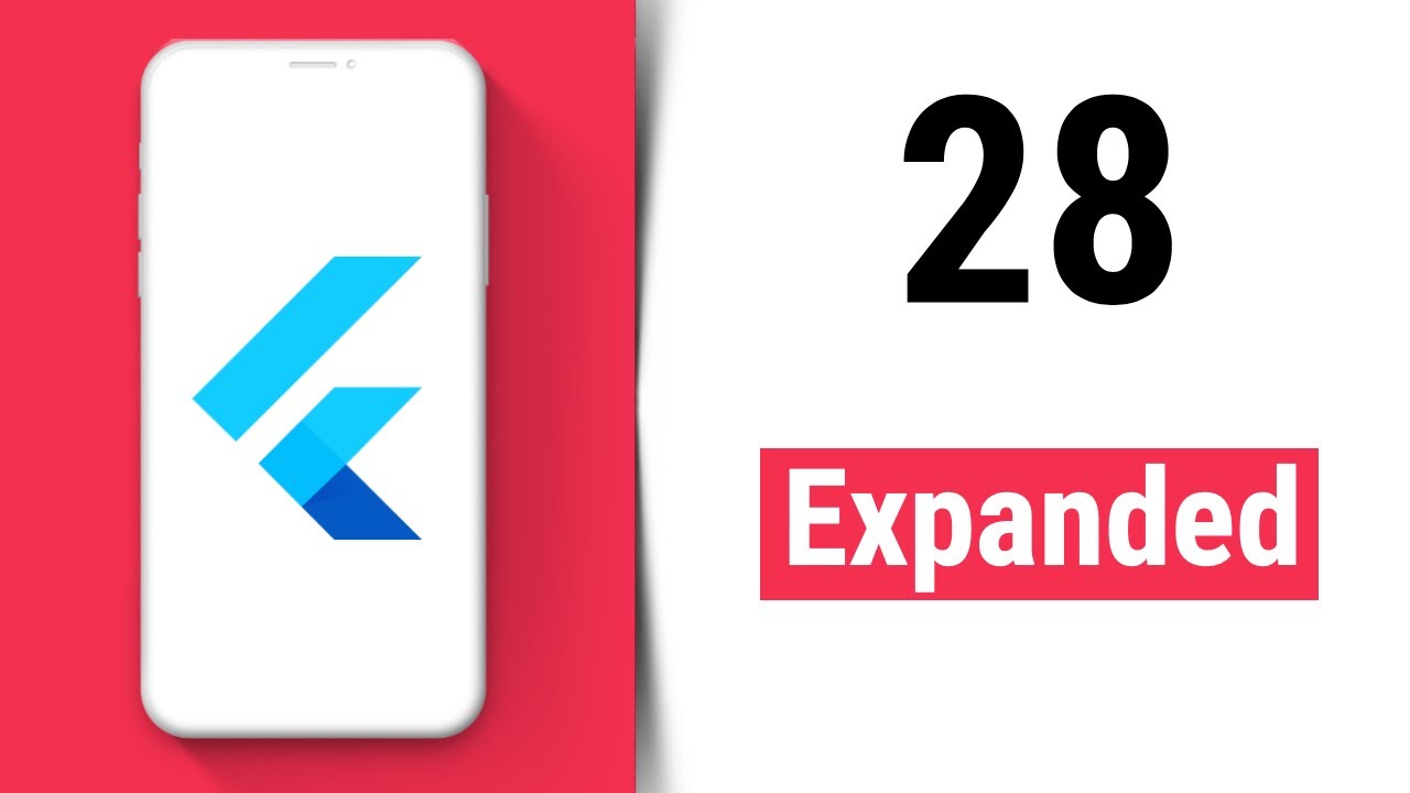 Expanded - Flutter Tutorial for Beginners