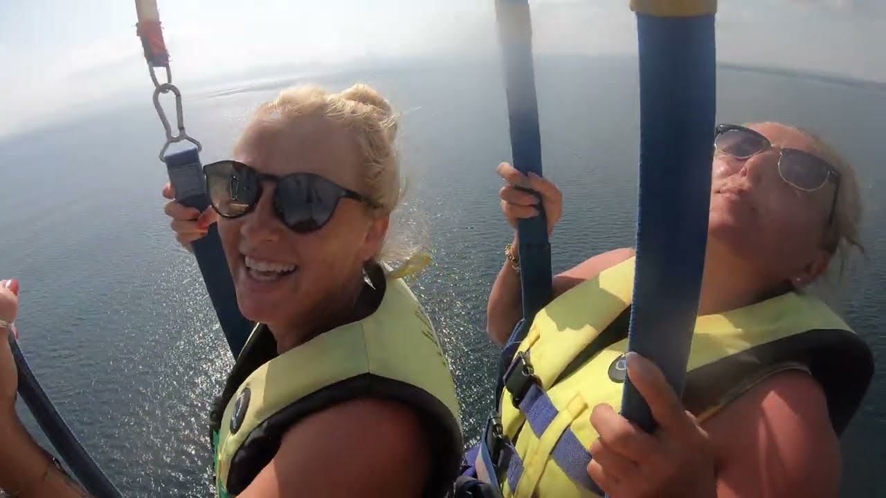 Parasailing Playa de Muro Mallorca 2021  4K