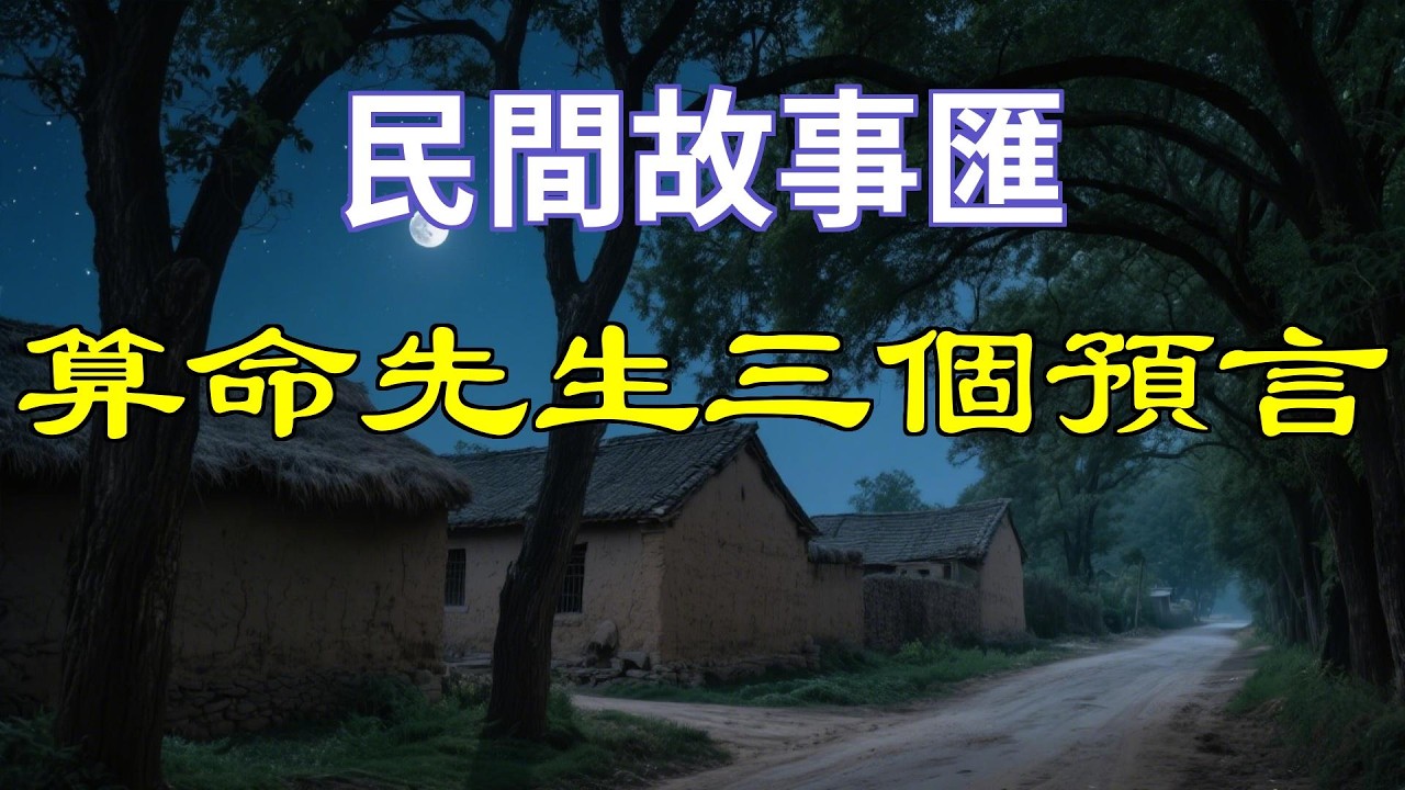 算命先生的三個預言#民間故事#故事傳說#古代奇案#民间传说#民间怪谈#神话故事#民间奇闻轶事