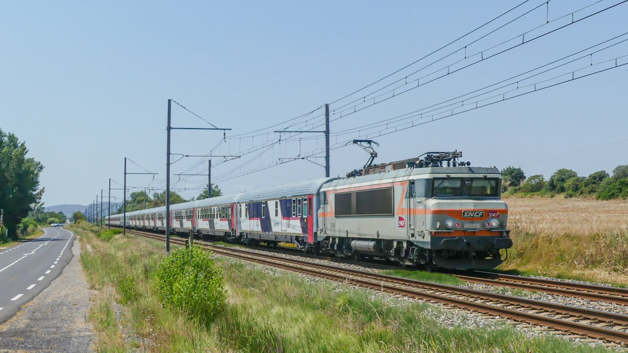 Intercité, Tgv, Fret et trains spéciaux sur la Transversale Sud 