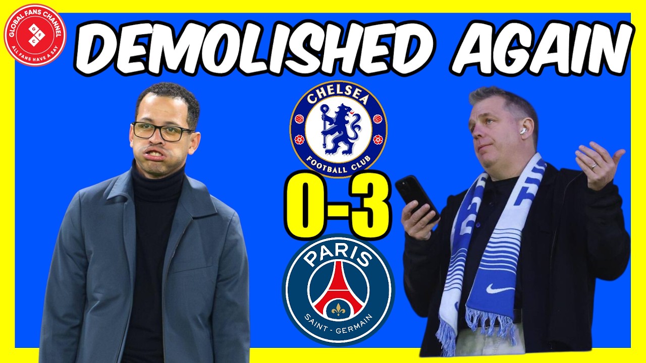 Chelsea Humiliated By PSG! Rosenior Fraud Watch | UCL Angry Ratings