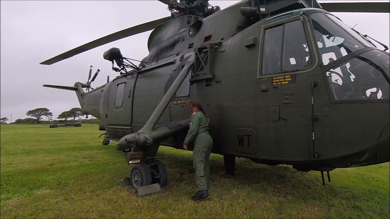 Join a flight in Historic Helicopters Mk4 Sea King.